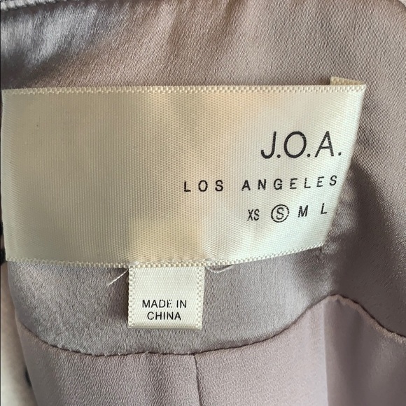 J.O.A. Satin Longline Bomber Jacket - Picture 16 of 16
